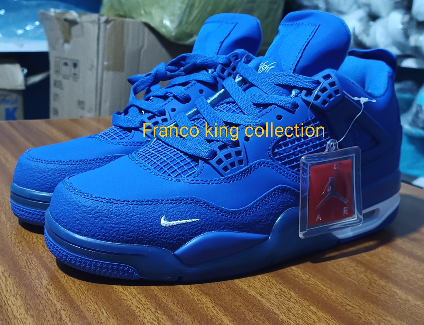 1. Jordan 4 Bike - Blue OG