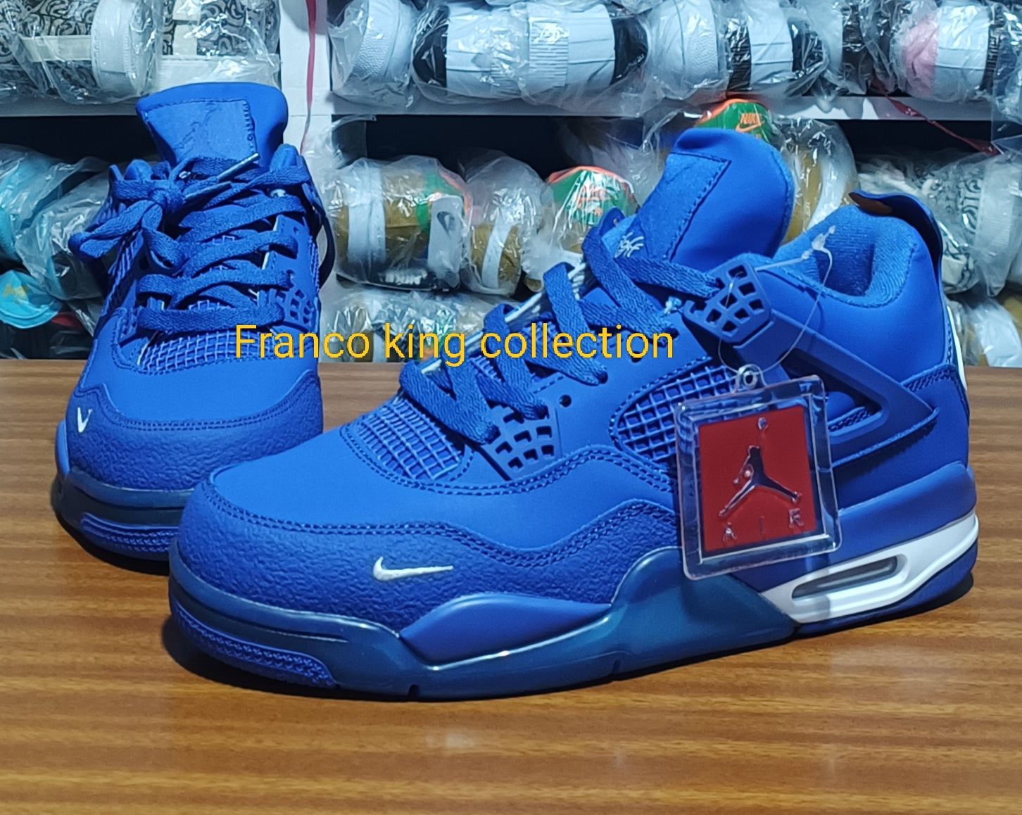 1. Jordan 4 Bike - Blue OG – Franco King Collection