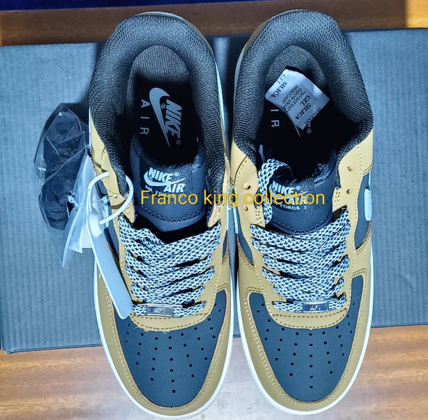 1. Airforce 1 customized - The north face