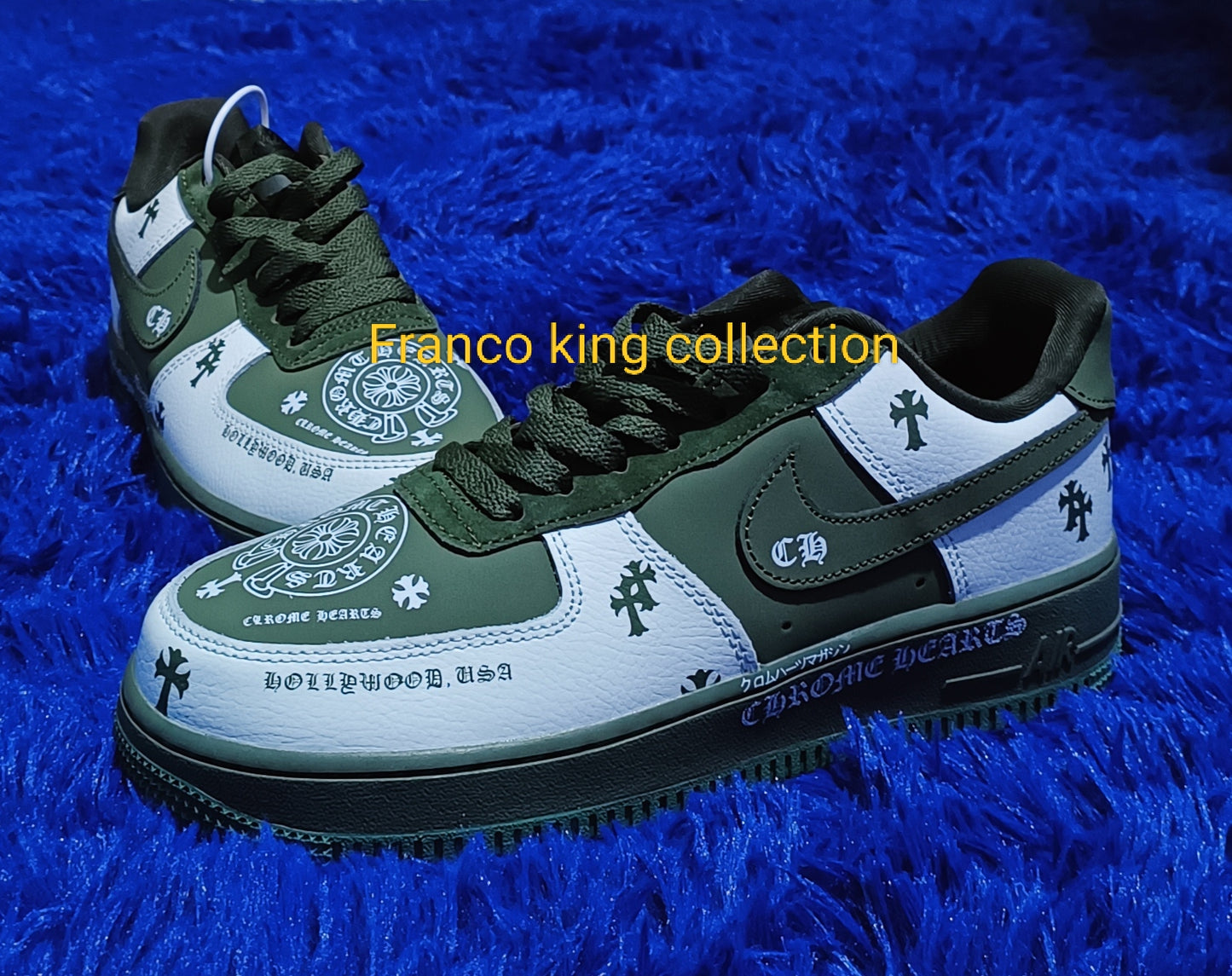 1. Airforce 1 Chrome Hearts