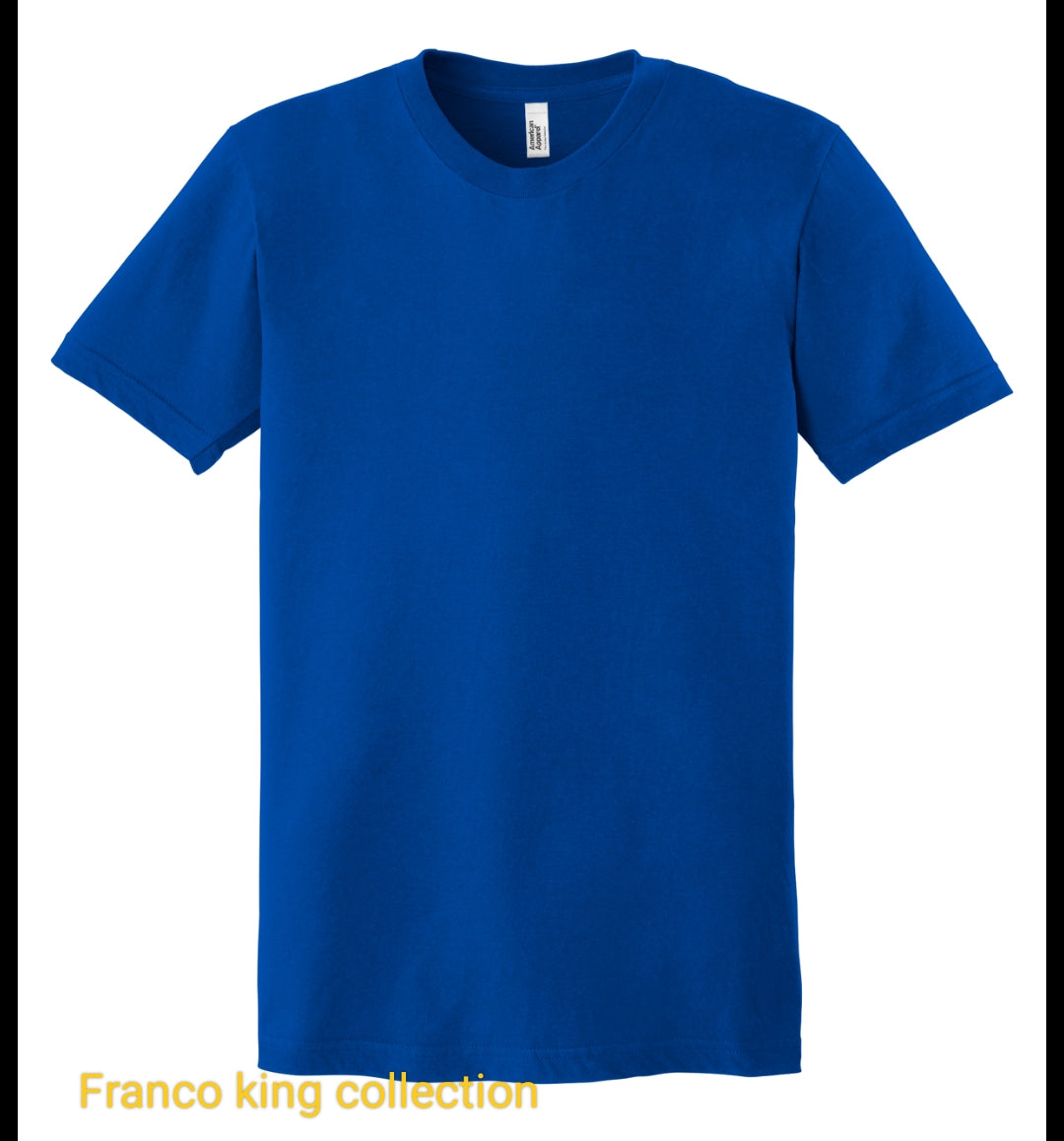 Men T-shirts - cotton - Blue