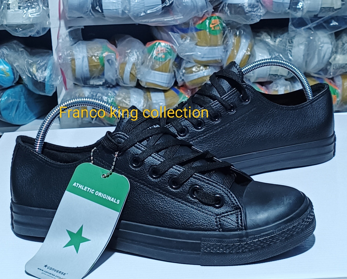 2. Converse all Star - black 100% leather