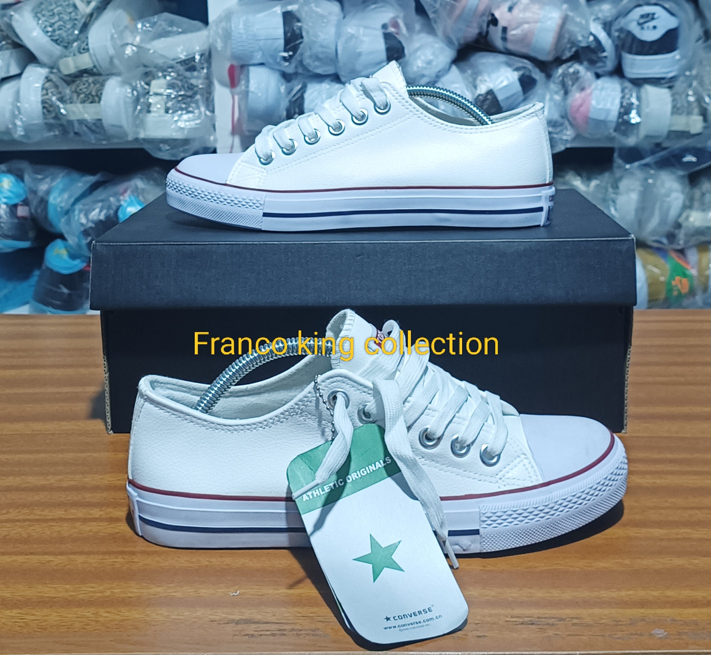 2. Converse all Star - White 100% leather