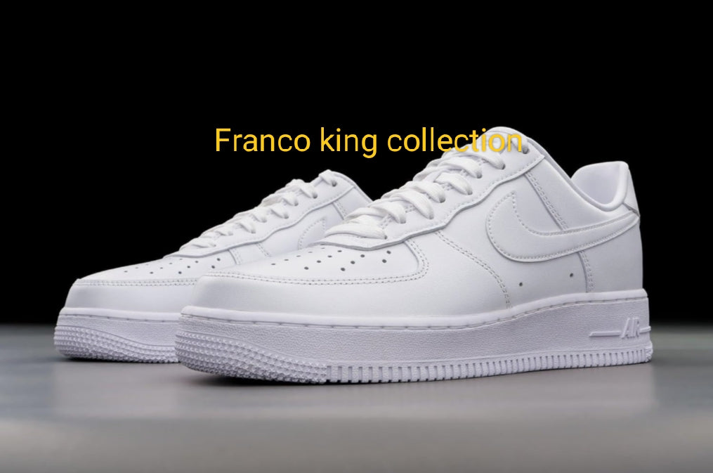 Airforce 1 - white - leather 100%