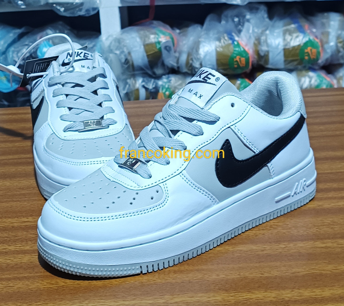Nike Airforce - white/grey/black