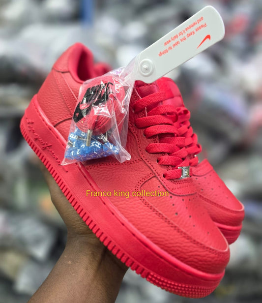1. Airforce 1 customized - Red