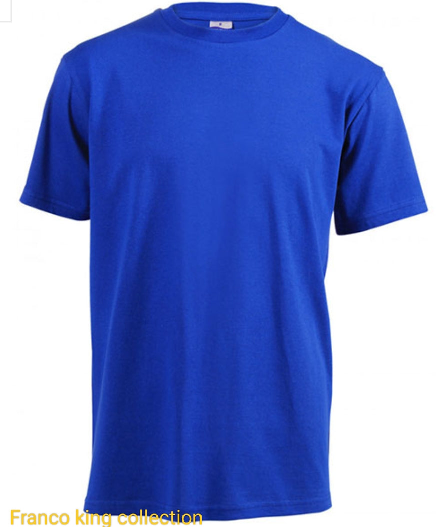 Men T-shirts - cotton - Blue